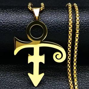 18 K Gold plate Stainless Steel AFNA Prince Necklace
